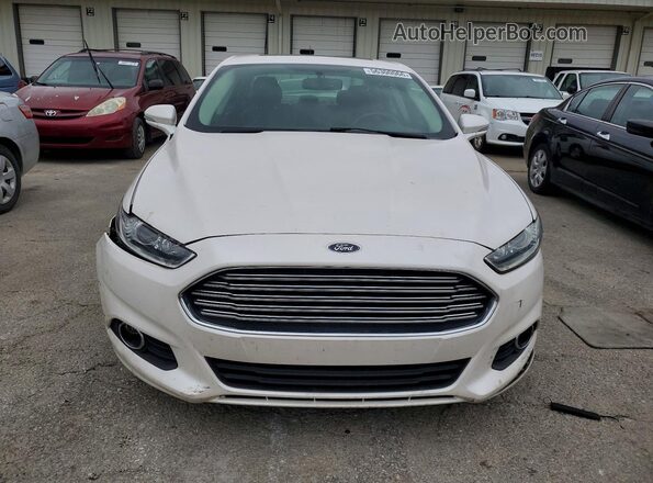 3FA6P0PU7GR300455 2016 FORD FUSION Белый Вид спереди