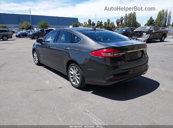 3FA6P0PU9JR273623 2018 FORD FUSION ENERGI Gray Задня ліва чверть