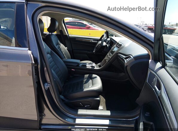 3FA6P0PU9JR273623 2018 FORD FUSION ENERGI Gray Вид салону спереду