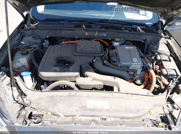 3FA6P0PU9JR273623 2018 FORD FUSION ENERGI Gray Вид ззаду