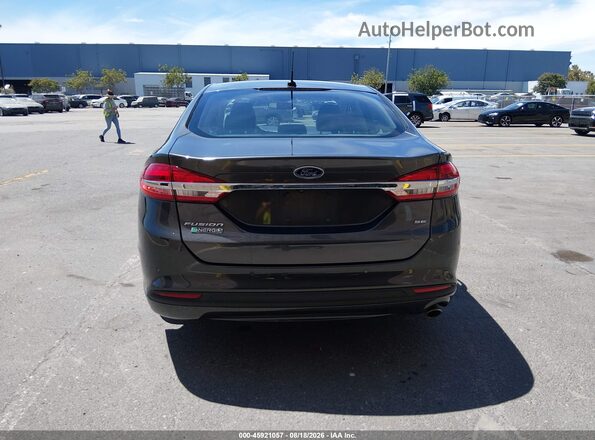3FA6P0PU9JR273623 2018 FORD FUSION ENERGI Gray 