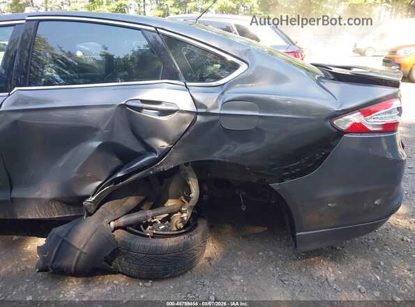 3FA6P0RU0GR189874 2016 FORD FUSION HYBRID Gray წინა ხედი