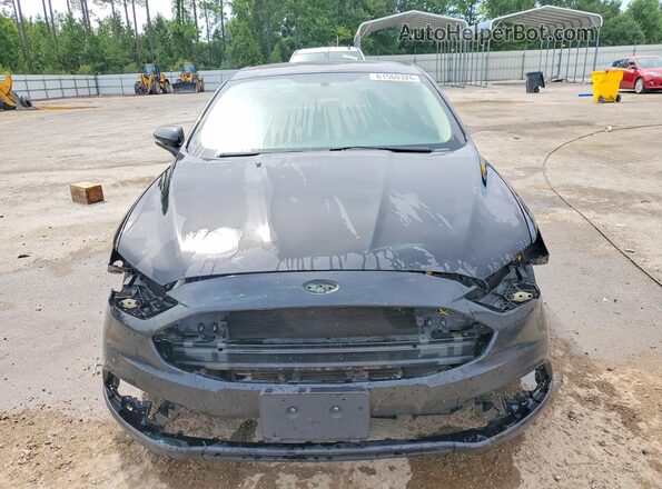 3FA6P0RU0JR247375 2018 FORD FUSION Black Vista frontal