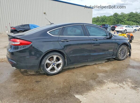 3FA6P0RU0JR247375 2018 FORD FUSION Black Trasero derecho