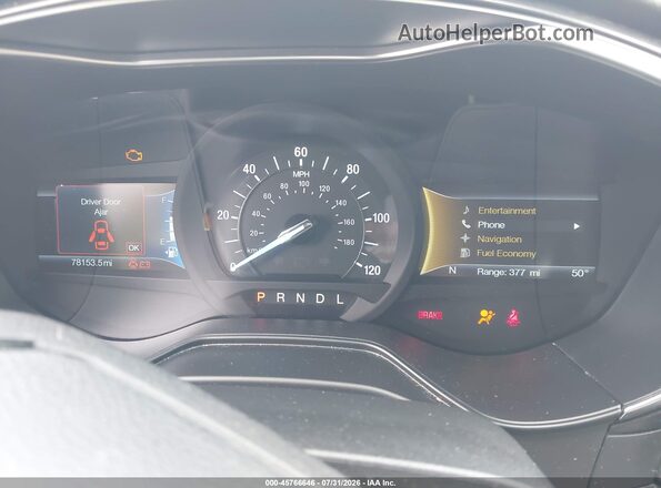3FA6P0RU0LR145335 2020 FORD FUSION Red Вид задніх сидінь