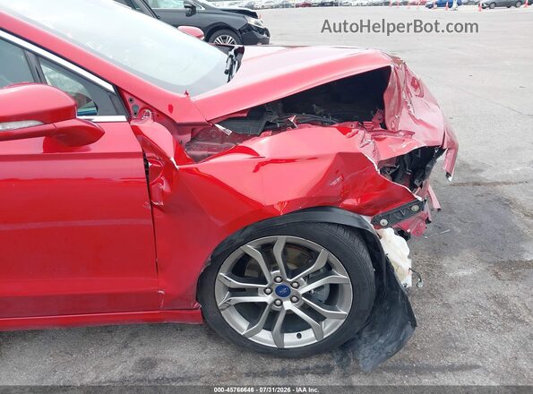 3FA6P0RU0LR145335 2020 FORD FUSION Red 