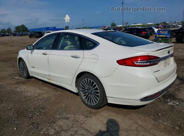 3FA6P0RU1HR383945 2017 FORD FUSION White Trasero izquierdo