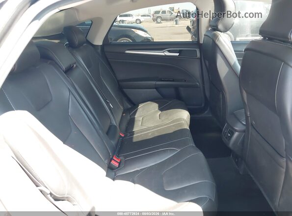 3FA6P0RU3GR144735 2016 FORD FUSION HYBRID Gray Widok naklejki z numerem VIN
