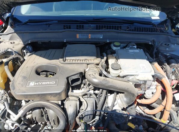 3FA6P0RU3GR144735 2016 FORD FUSION HYBRID Gray Widok z tyłu