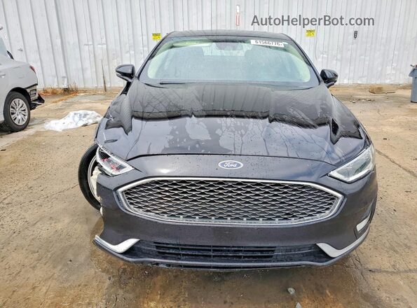 3FA6P0RU3LR183237 2020 FORD FUSION Black Widok z przodu