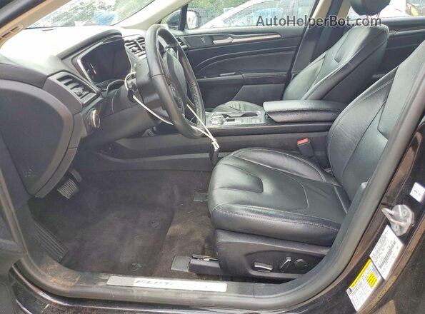 3FA6P0RU3LR183237 2020 FORD FUSION Black Widok wnętrza z przodu