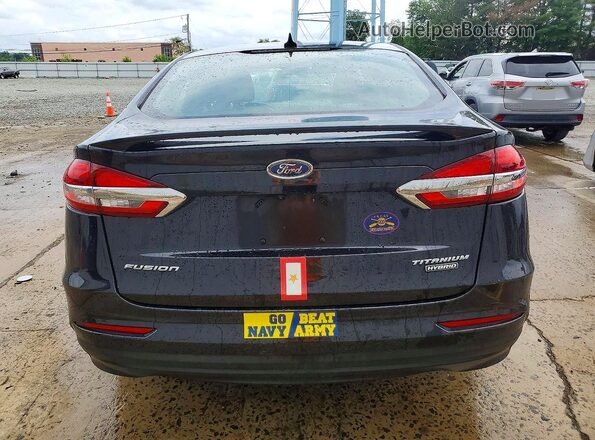 3FA6P0RU3LR183237 2020 FORD FUSION Black Widok z tyłu