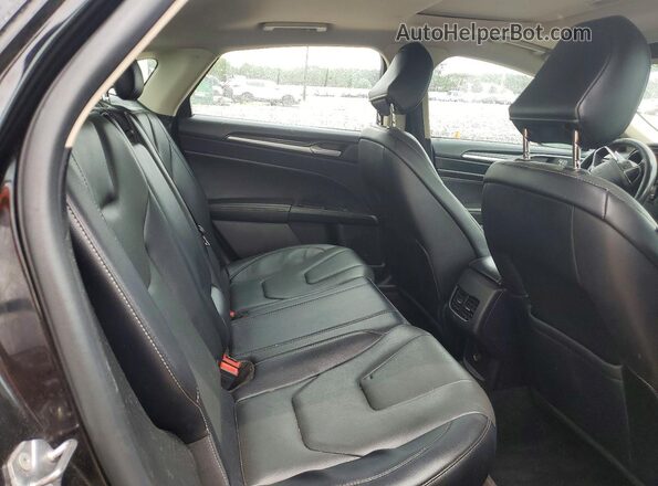 3FA6P0RU3LR183237 2020 FORD FUSION Black Widok tylnych siedzeń