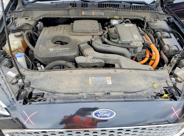 3FA6P0RU3LR183237 2020 FORD FUSION Black Widok wnętrza z tyłu
