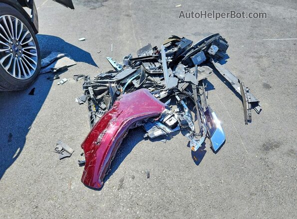 3FA6P0RU4HR408580 2017 FORD FUSION Бордовый Вид подкапотного пространства