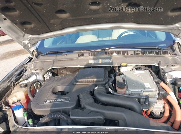 3FA6P0RU5HR234499 2017 FORD FUSION HYBRID Серебряный Вид сзади