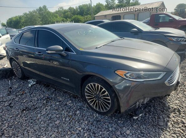 3FA6P0RU5JR274880 2018 FORD FUSION Gray Առջևի աջ