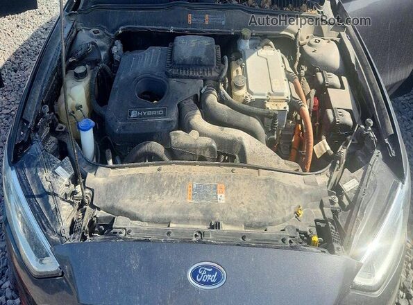 3FA6P0RU5JR274880 2018 FORD FUSION Gray Սալոնի հետևի տեսք