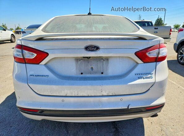 3FA6P0RU7GR203866 2016 FORD FUSION White Вид ззаду