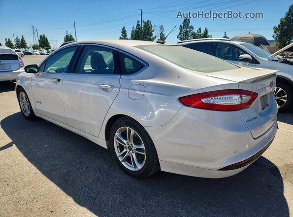 3FA6P0RU7GR203866 2016 FORD FUSION White Задня ліва чверть
