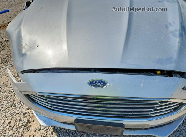 3FA6P0RU7JR234588 2018 FORD FUSION Silver Սալոնի հետևի տեսք