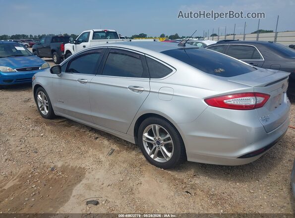 3FA6P0RUXGR296785 2016 FORD FUSION HYBRID Серебряный Задняя левая четверть