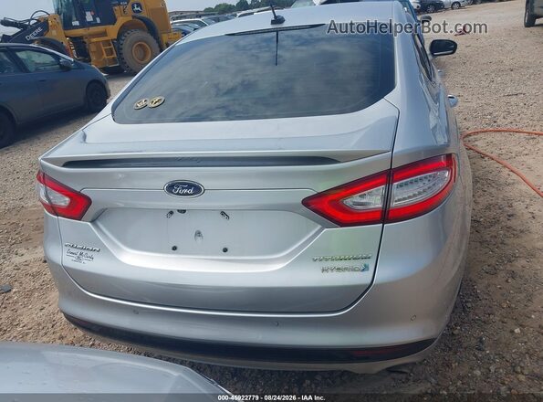 3FA6P0RUXGR296785 2016 FORD FUSION HYBRID Серебряный 