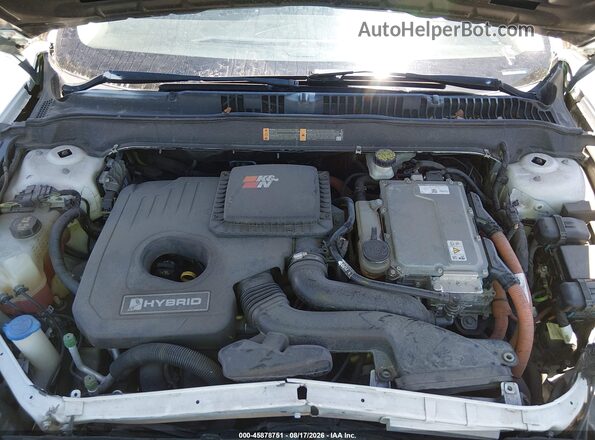 3FA6P0RUXHR182352 2017 FORD FUSION HYBRID White Widok z tyłu