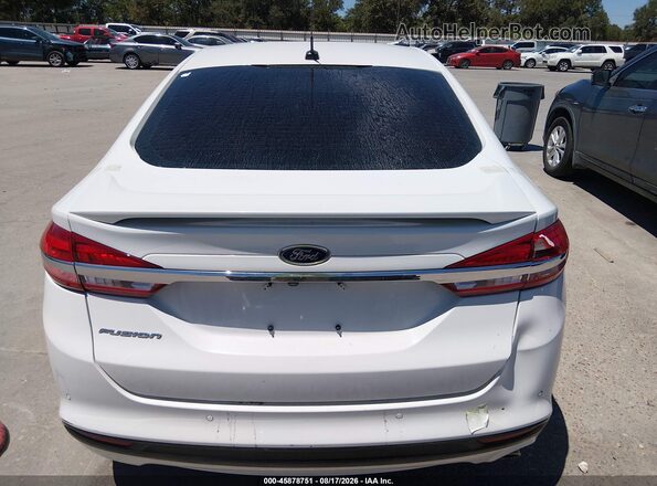 3FA6P0RUXHR182352 2017 FORD FUSION HYBRID White 