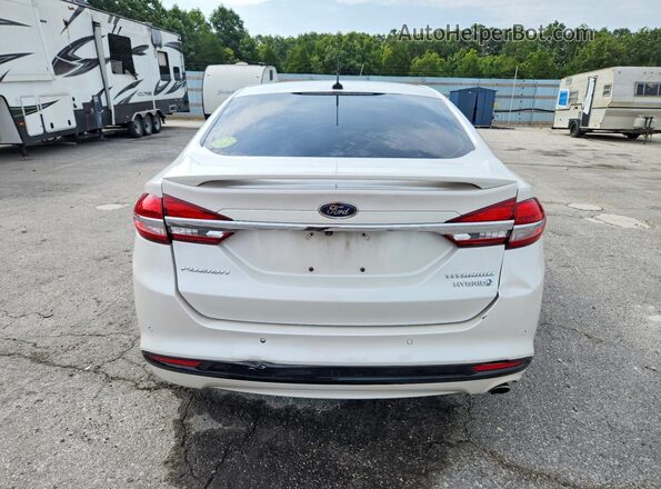 3FA6P0RUXHR264307 2017 FORD FUSION White Rear view