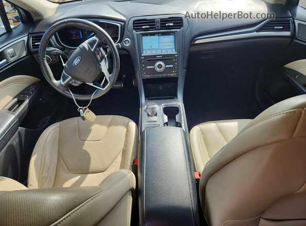 3FA6P0RUXHR264307 2017 FORD FUSION White Dashboard view