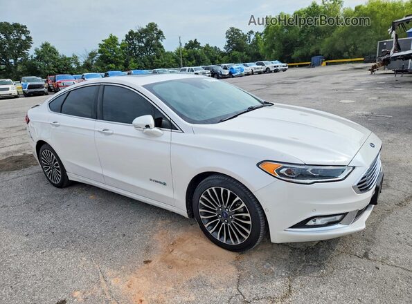 3FA6P0RUXHR264307 2017 FORD FUSION White Front right