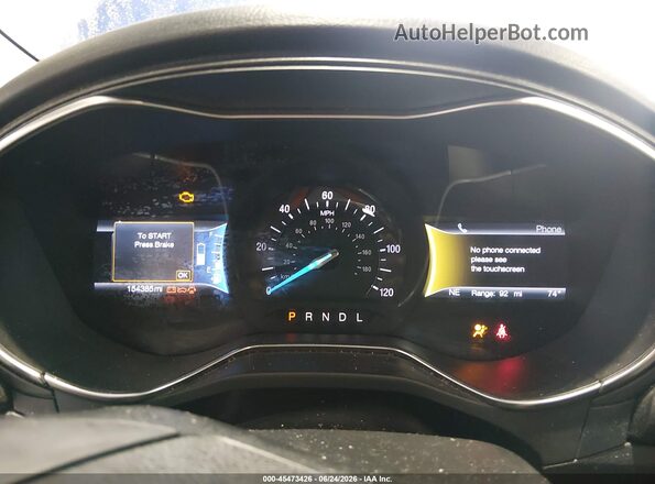 3FA6P0RUXHR383992 2017 FORD FUSION HYBRID Blue Vista de los asientos traseros