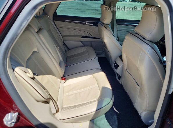3FA6P0SU1HR350549 2017 FORD FUSION Угольный Вид задних сидений