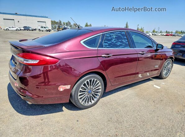 3FA6P0SU1HR350549 2017 FORD FUSION Угольный Задняя правая четверть