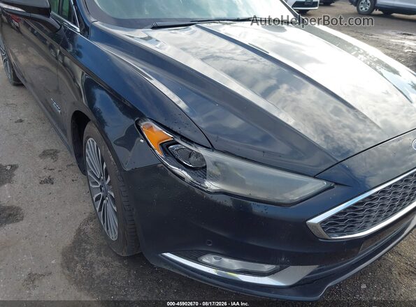 3FA6P0SU2HR409768 2017 FORD FUSION ENERGI Black წინა ხედი