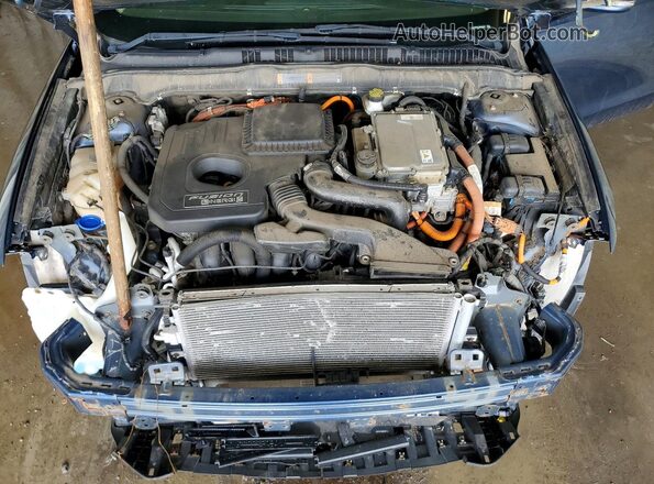 3FA6P0SU2JR258663 2018 FORD FUSION Blue Սալոնի հետևի տեսք