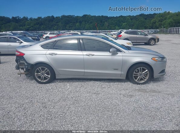 3FA6P0SU4GR323120 2016 FORD FUSION ENERGI Silver უკანა სალონის ხედი
