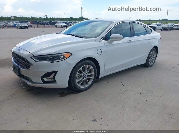 3FA6P0SU4LR245075 2020 FORD FUSION Белый Передняя левая четверть