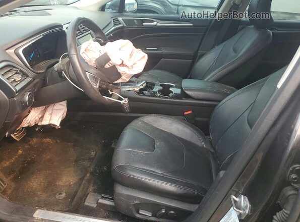 3FA6P0SU7GR142514 2016 FORD FUSION Gray Vista interior delantera