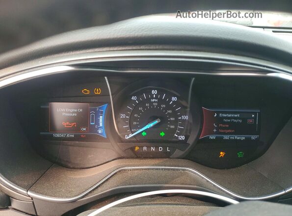 3FA6P0SU7GR142514 2016 FORD FUSION Gray Vista del cuadro de instrumentos