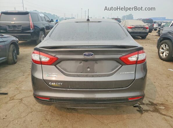 3FA6P0SU7GR142514 2016 FORD FUSION Gray Vista trasera