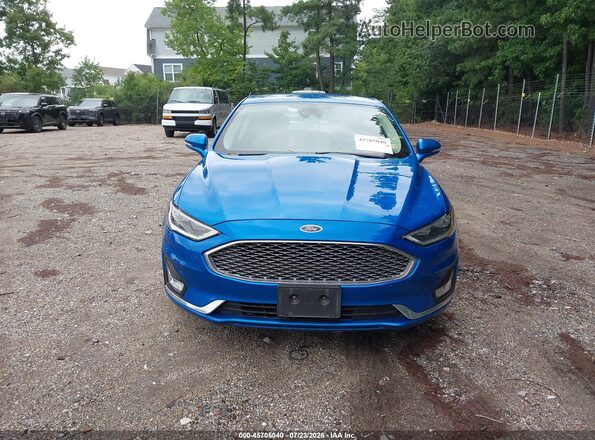 3FA6P0SU7LR244874 2020 FORD FUSION Blue Widok zestawu wskaźników