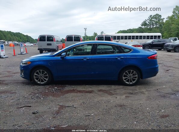 3FA6P0SU7LR244874 2020 FORD FUSION Blue Widok wnętrza 360 stopni