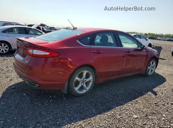3FA6P0T90GR347229 2016 FORD FUSION Red Հետևի աջ