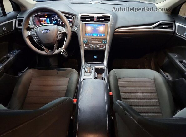 3FA6P0T90LR167792 2020 FORD FUSION Silver Առջևի վահանակի տեսք