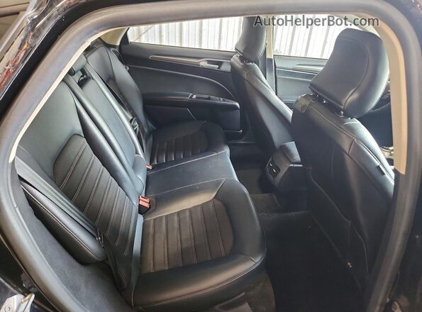 3FA6P0T91HR401705 2017 FORD FUSION Черный Вид задних сидений