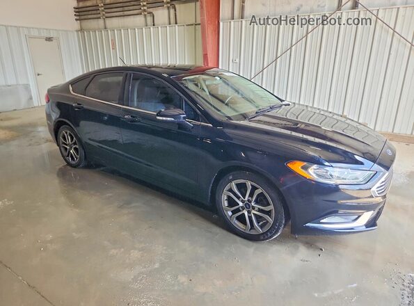 3FA6P0T91HR401705 2017 FORD FUSION Черный Передняя правая четверть