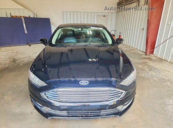3FA6P0T91HR401705 2017 FORD FUSION Черный Вид спереди