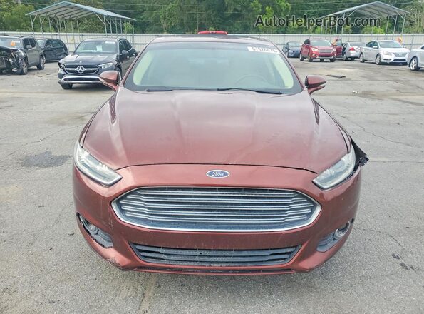 3FA6P0T92GR256608 2016 FORD FUSION Burgundy წინა ხედი